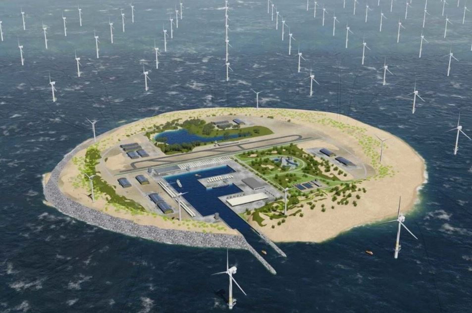 Alemania y Dinamarca se conectarán a través de una isla energética de eólica marina con 2000 MW de capacidad